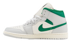 Nike Air Jordan 1 Mid White Pure Platinum Pine Green DQ8426-142 Men's Size