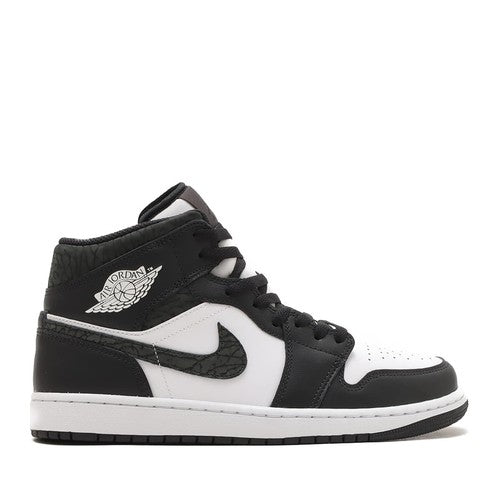 Nike Air Jordan 1 Mid "Panda Elephant/Safari" FB9911-001 Men's [US 7.5-14]