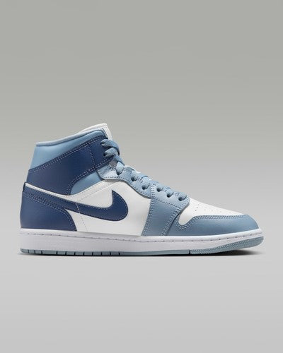 Nike WMNS Air Jordan 1 Mid "White/Diffused Blue" BQ6472-140 [US 5.5-12]