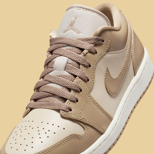 Nike Air Jordan 1 Low Rattan Sail Desert Camo DC0774-203 Women's Size