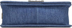 Chanel, Blue Denim & Bouclé Boy Bag Medium, Blue