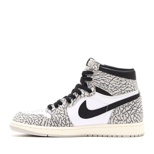 Nike Air Jordan 1 High OG "White Cement/Safari" DZ5485-052 Men's [US 7-13]