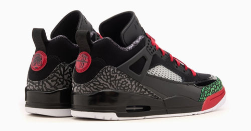 Nike Air Jordan Spizike Low Black Green White Red FQ1759-060 Men's Size