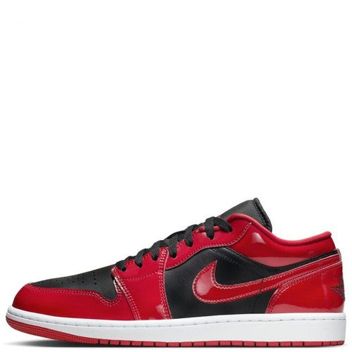 Nike Air Jordan 1 Low SE Patent Varsity Red Black HV4089-006 Men's Size