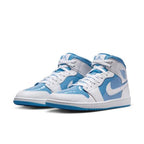 Nike Air Jordan 1 Mid "White/Legend Blue" FZ2142-114 Sneakers [US 7-12]