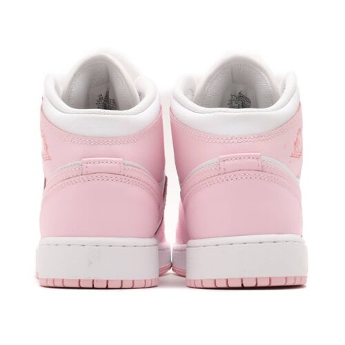 Nike Air Jordan 1 Mid Pink Foam Valentines Day DQ8423-608 GS & Women's Size