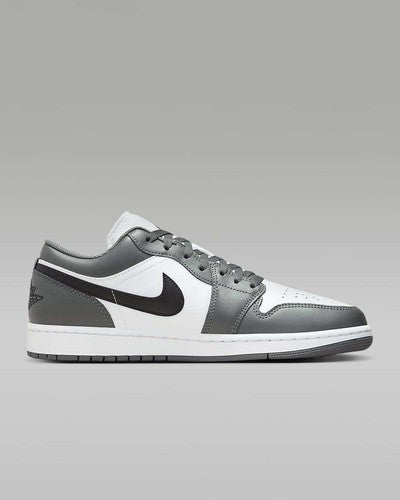 Nike Air Jordan 1 Low "White/Iron Gray/Black" 553558-152 Men's [US 7-15]