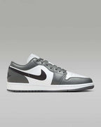 Nike Air Jordan 1 Low "White/Iron Gray/Black" 553558-152 Men's [US 7-15]