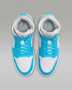 Nike WMNS Air Jordan 1 Mid "Dark Powder Blue/White" BQ6472-400 [US 5.5-12]
