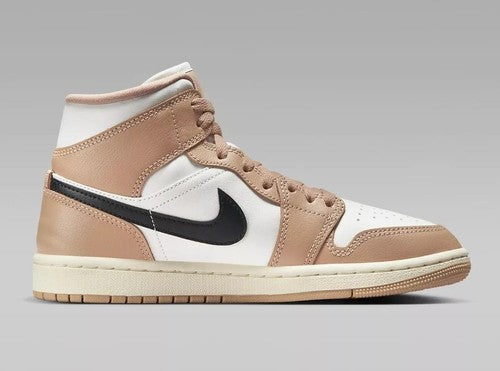 Nike WMNS Air Jordan 1 Mid "Desert" BQ6472-103 Womens Sneakers [US 5.5-12]
