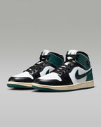 Nike WMNS Air Jordan 1 Mid "Light Dew/Oxidized Green" FQ7818-100 [US 5-12]