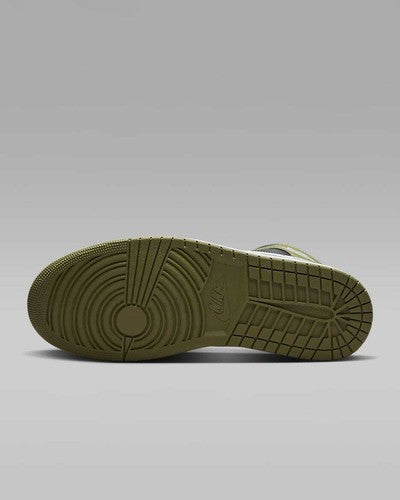 Nike Air Jordan 1 Mid "Black/Medium Olive/Sail/White" DQ8426-092 [US 7-15]