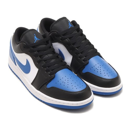 Nike Air Jordan 1 Low "Black/White/Royal Blue" 553558-140 Men's [US 7-14]