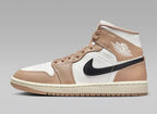 Nike WMNS Air Jordan 1 Mid "Desert" BQ6472-103 Womens Sneakers [US 5.5-12]