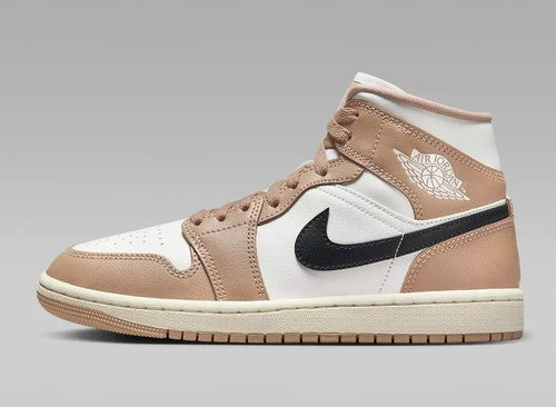 Nike WMNS Air Jordan 1 Mid "Desert" BQ6472-103 Womens Sneakers [US 5.5-12]