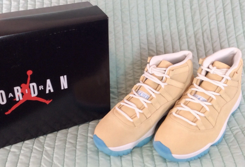 Air Jordan 11 Retro “H-Town” Yellow Ice Men’s Sneakers – Ready to Ship, Fast Ha