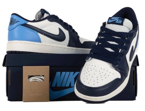 Nike Air Jordan 1 Low OG Obsidian UNC CZ0858-400 GS & Women's Size