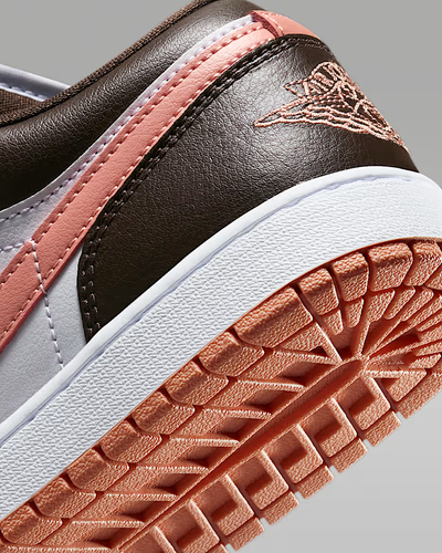 Nike WMNS Air Jordan 1 Low "White/Baroque Brown" DC0774-182 Women's Sneakers